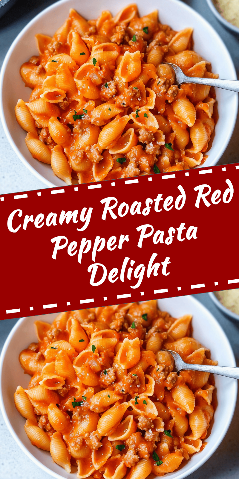 Creamy Red Pepper Pasta Delight