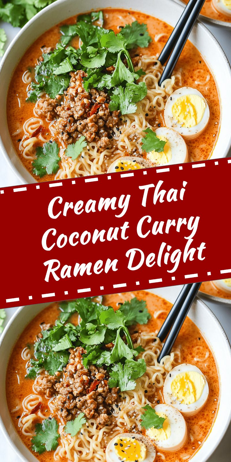 Thai Coconut Curry Ramen Recipe