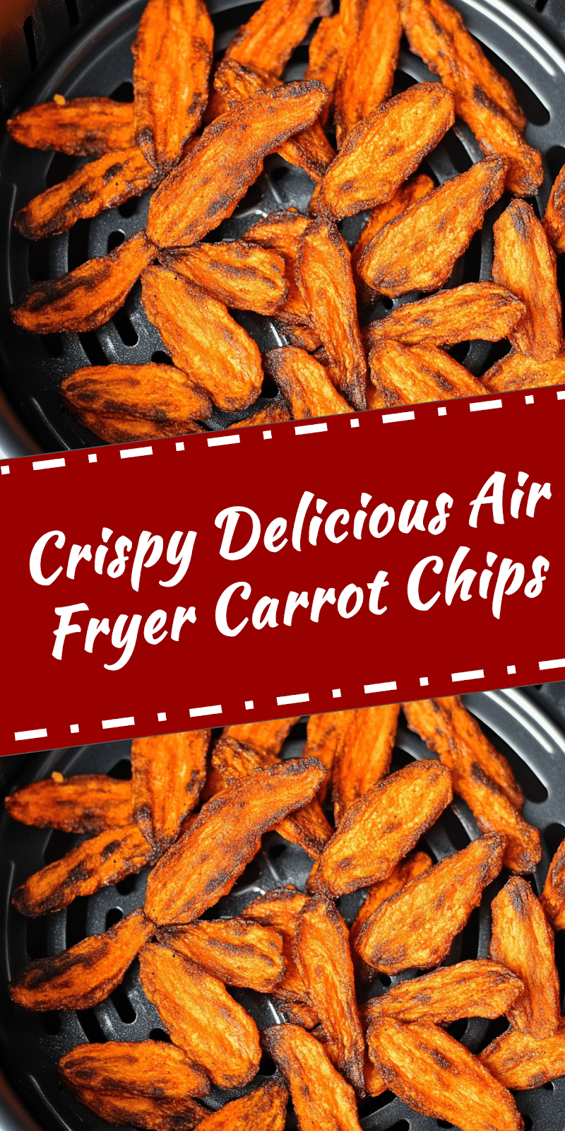 Crispy Air Fryer Carrot Chips Recipe