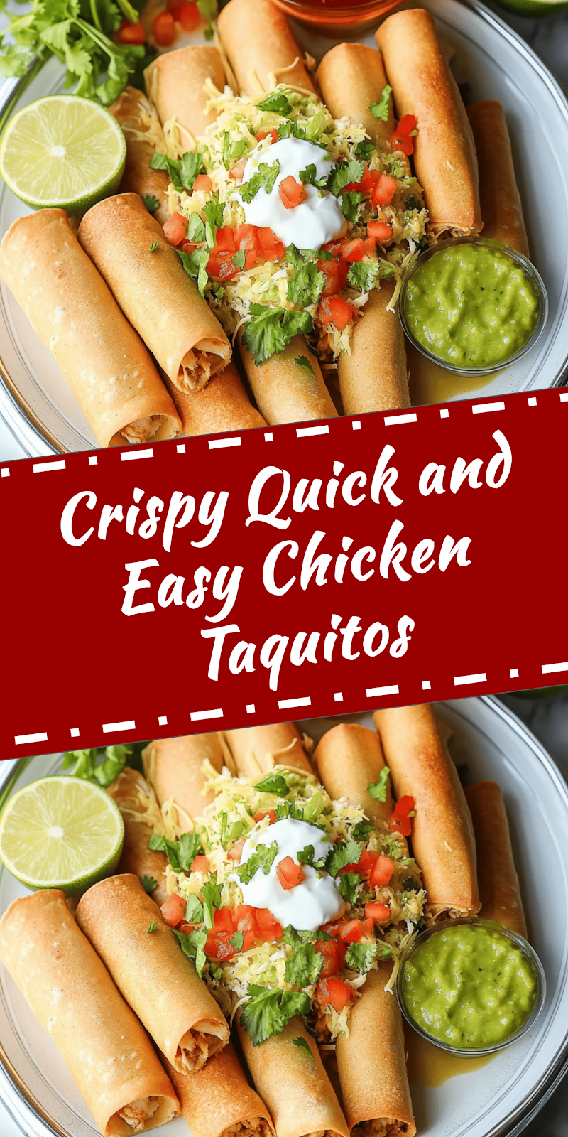 Quick and Easy Chicken Taquitos Recipe