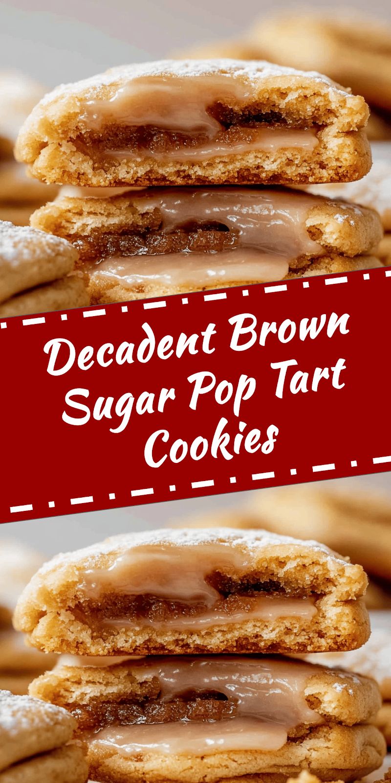 Brown Sugar Pop Tart Cookies Recipe