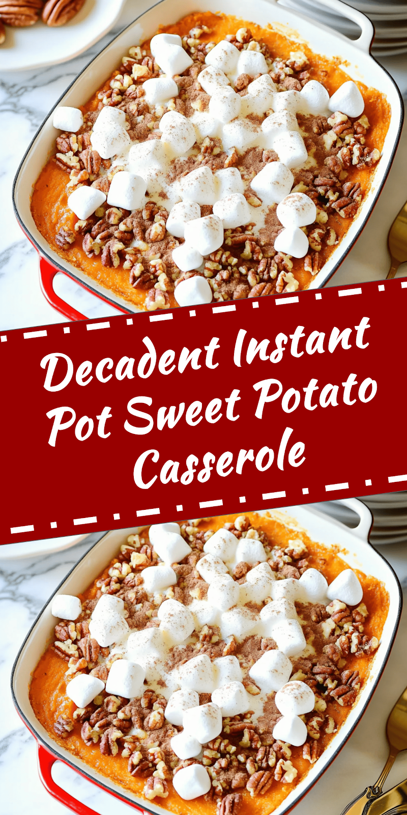 Instant Pot Sweet Potato Casserole Recipe