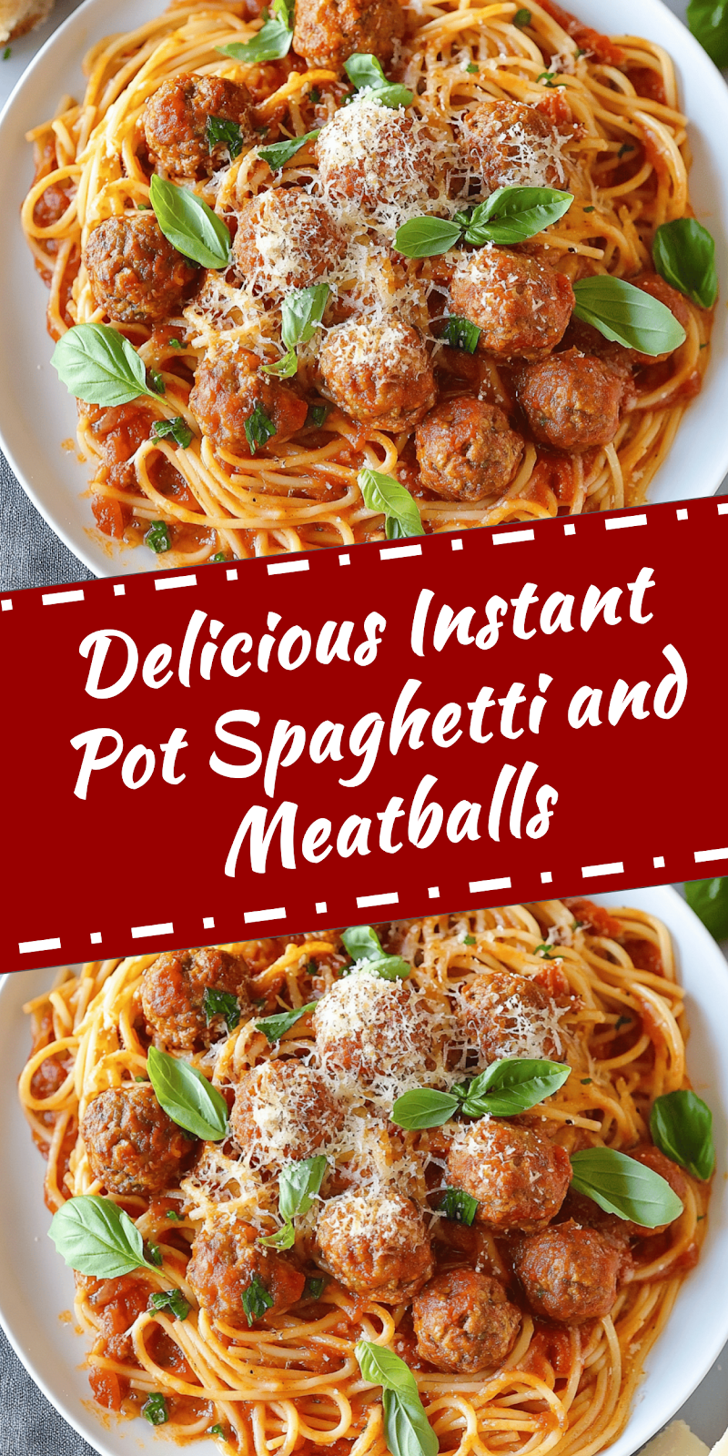 Instant Pot Spaghetti and Meatballs Recipe