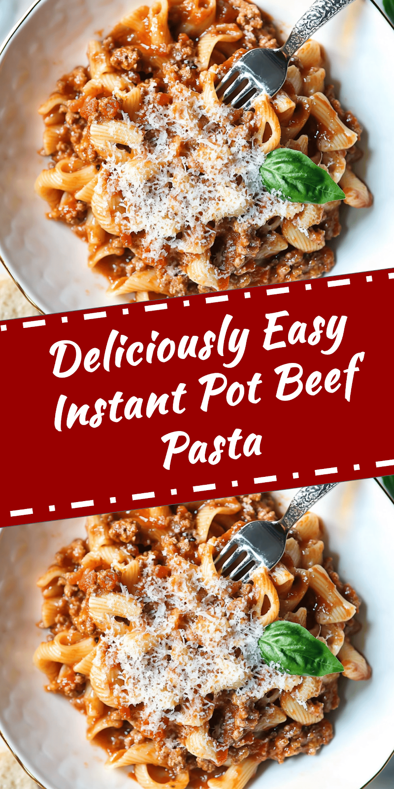 Instant Pot Ground Beef and Pasta Recipe