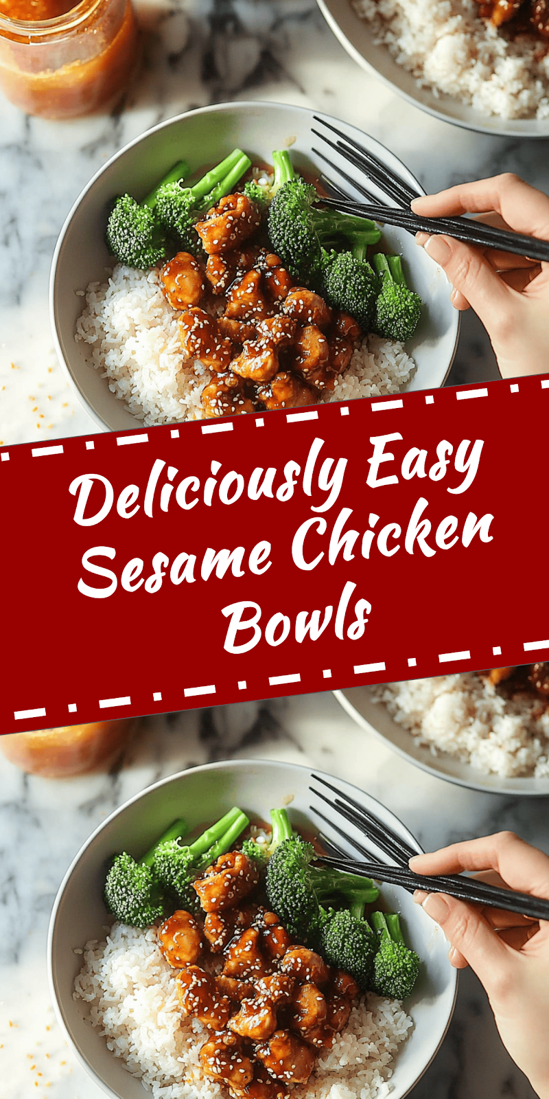 Sesame Chicken Bowls Recipe for Easy Dinners