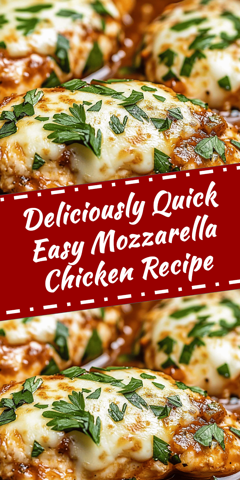 Quick Easy Mozzarella Chicken Recipe