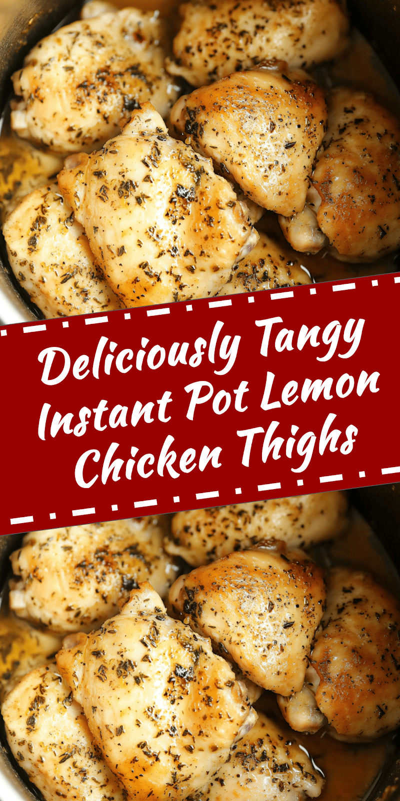 Instant Pot Lemon Chicken Thighs Recipe