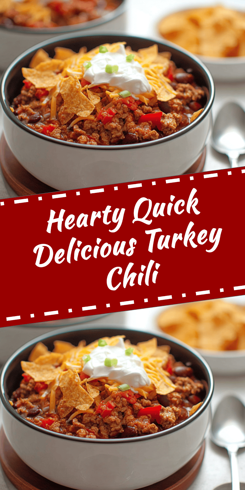 Hearty Quick Turkey Chili for Cool Days