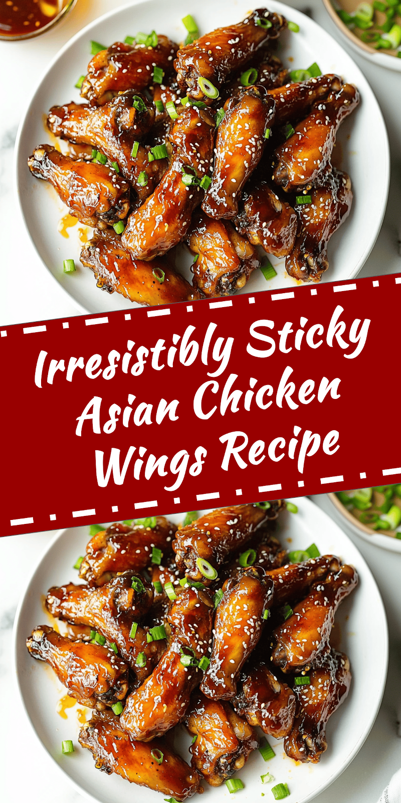 Sticky Asian Chicken Wings Recipe