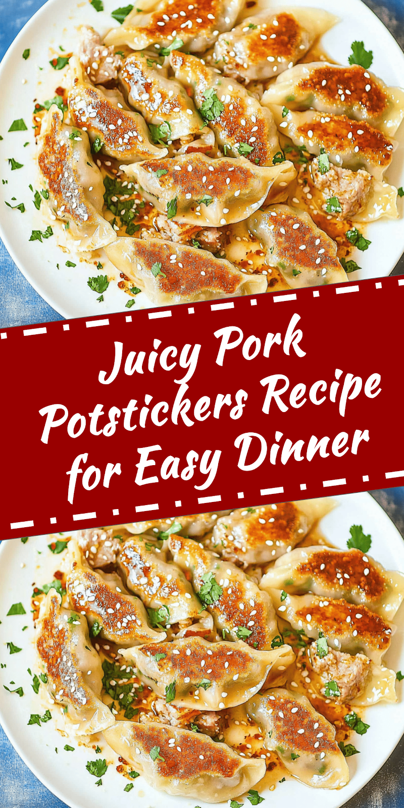 Pork Potstickers Recipe for Easy Dinner