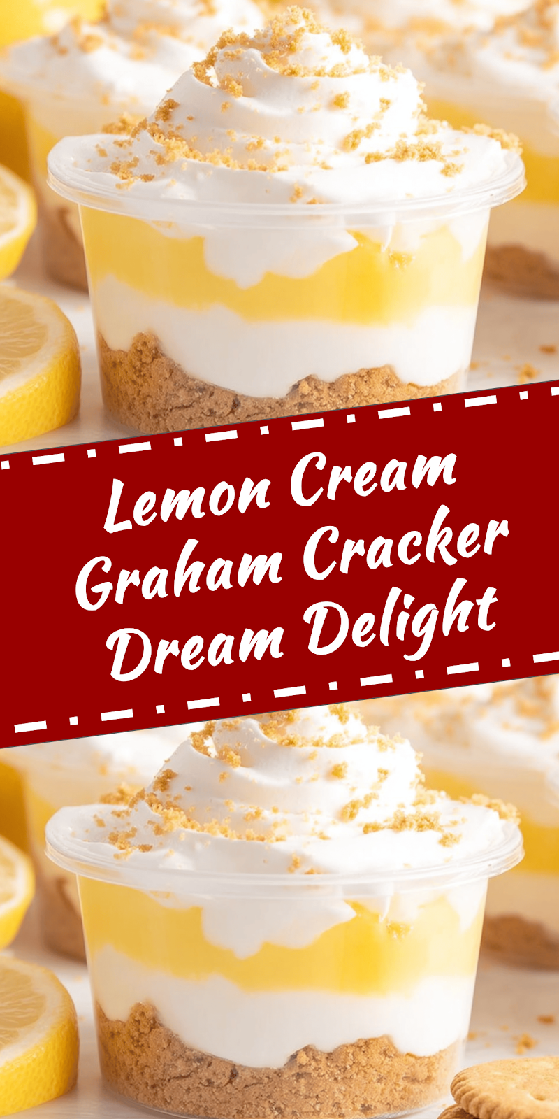 Lemon Cream Graham Cracker Delight