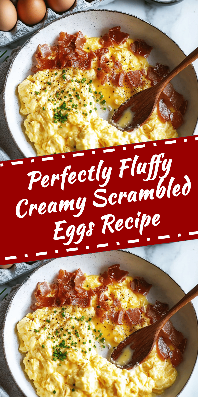 Perfectly Fluffy Scrambled Eggs Recipe