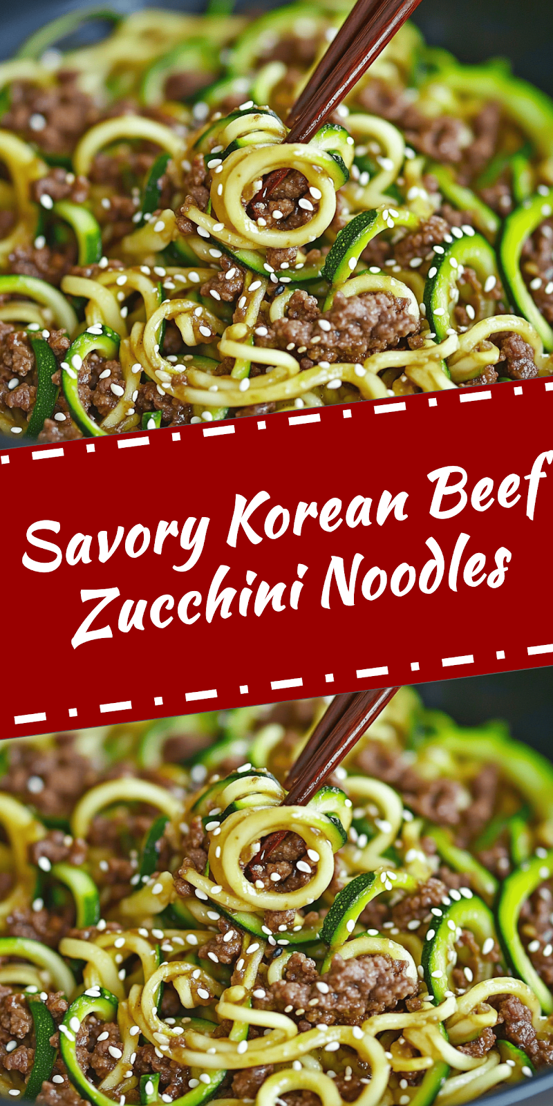 Korean Beef Zucchini Noodles Recipe