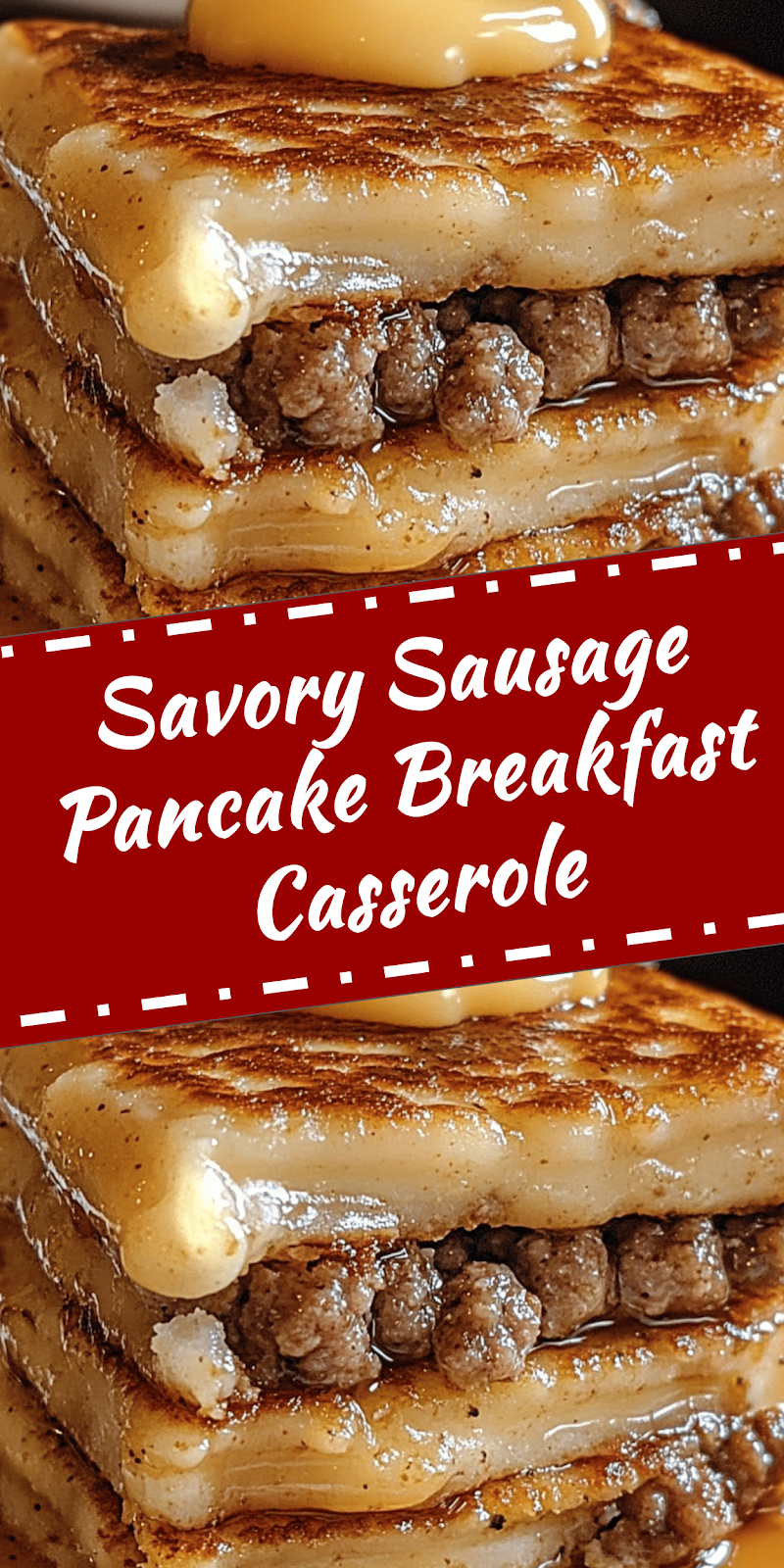 Sausage Pancake Breakfast Casserole Recipe