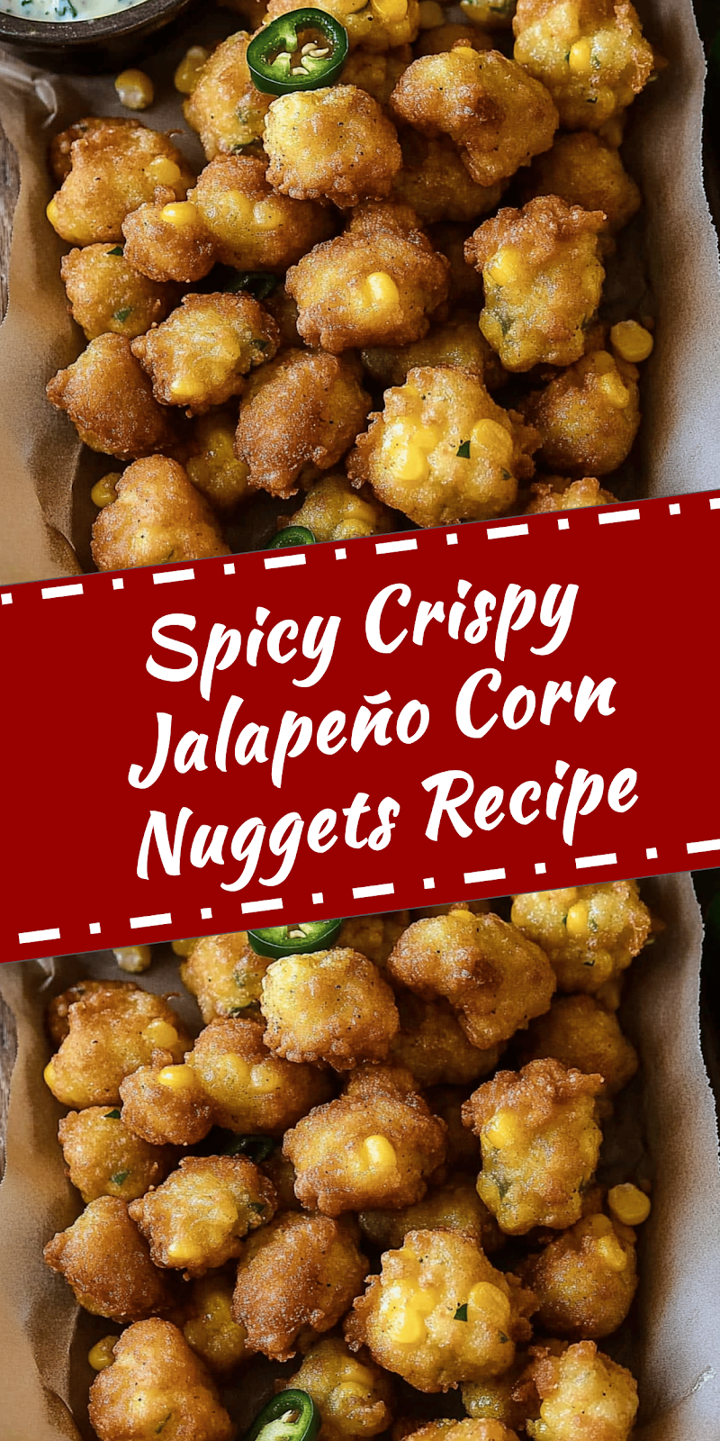 Jalapeño Corn Nuggets Recipe for Spicy Snack Lovers