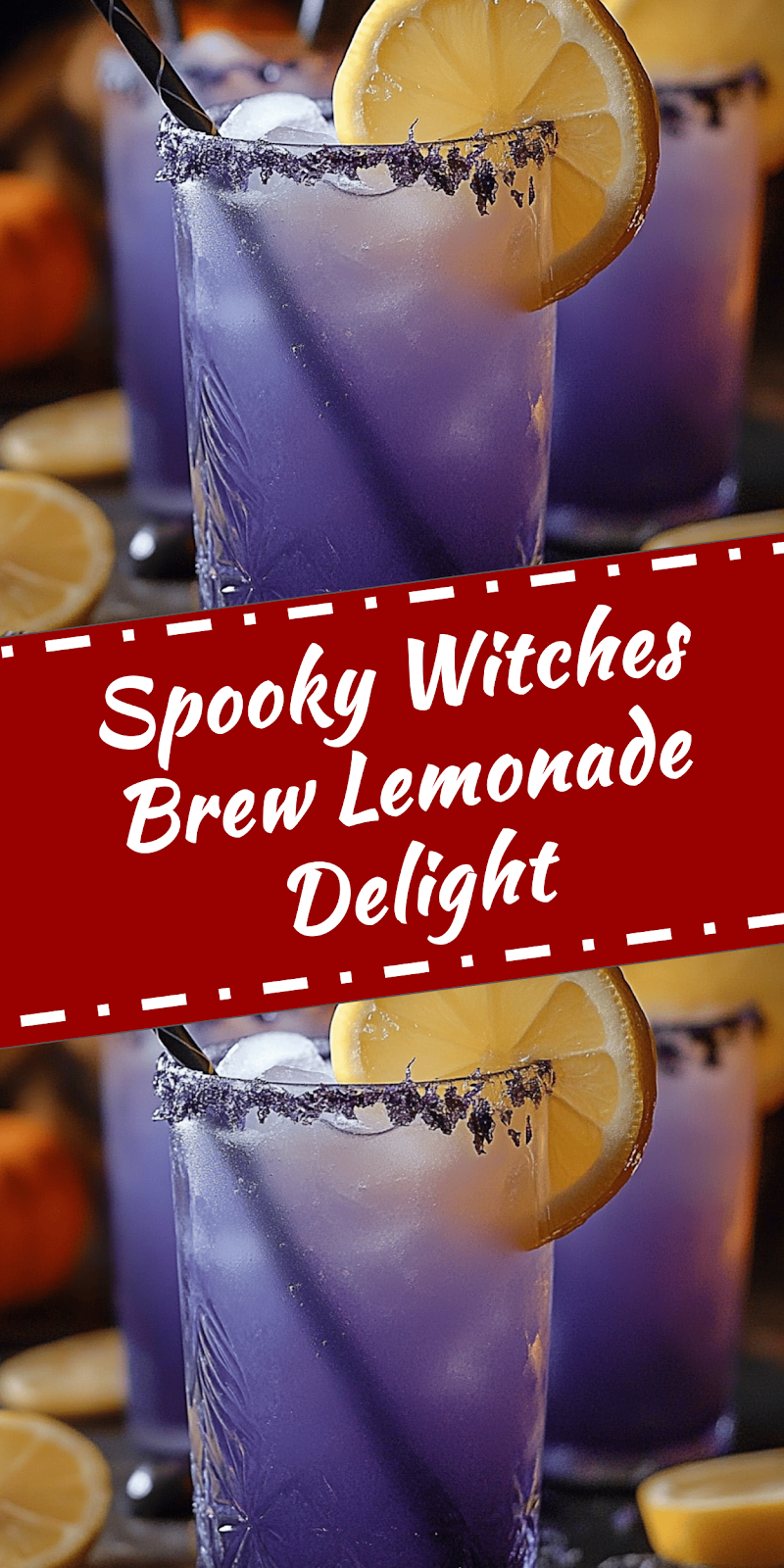 Witches Brew Lemonade Recipe for Halloween