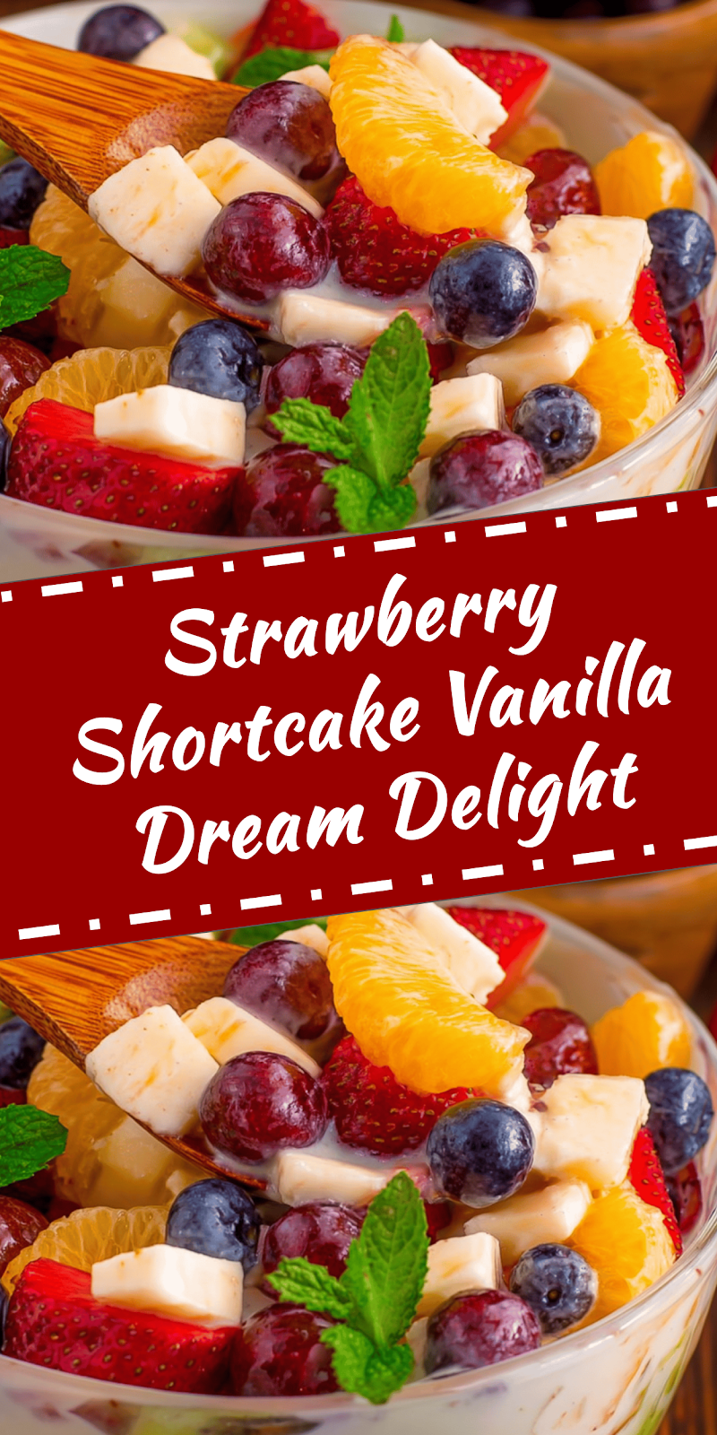 Strawberry Shortcake Vanilla Delight