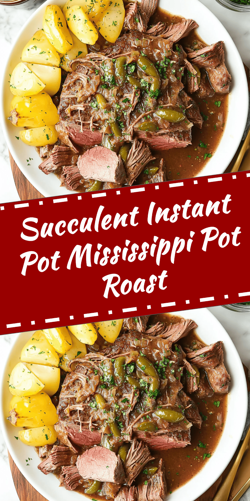 Instant Pot Mississippi Pot Roast Recipe