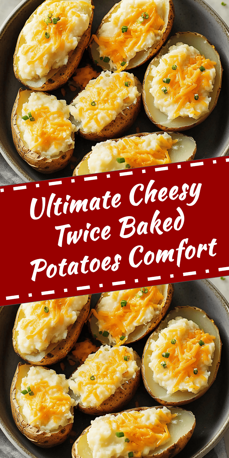 Twice Baked Potatoes for Perfect Comfort Food