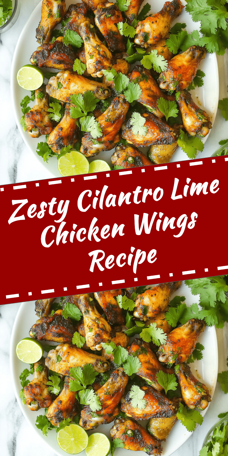 Cilantro Lime Chicken Wings Recipe