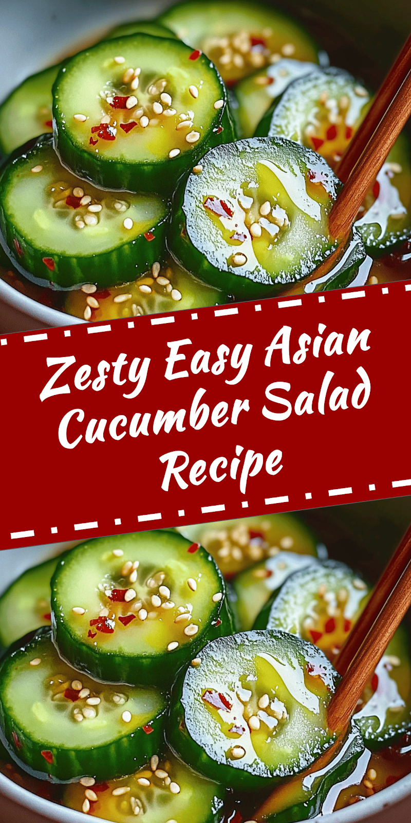 Easy Asian Cucumber Salad Recipe