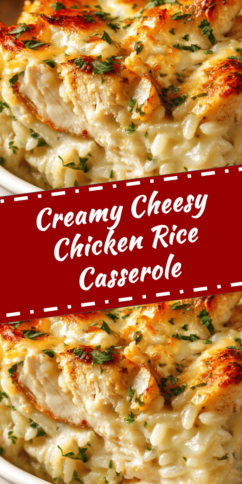Creamy Chicken Rice Casserole Comfort Dish