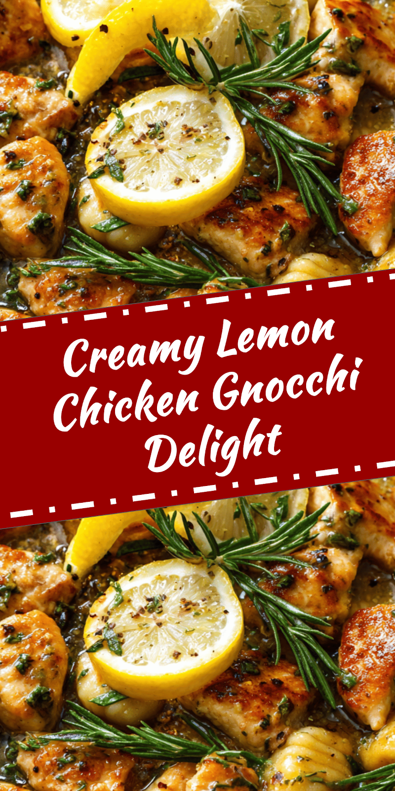 Lemon Chicken Gnocchi with Tangy Easy Flavors