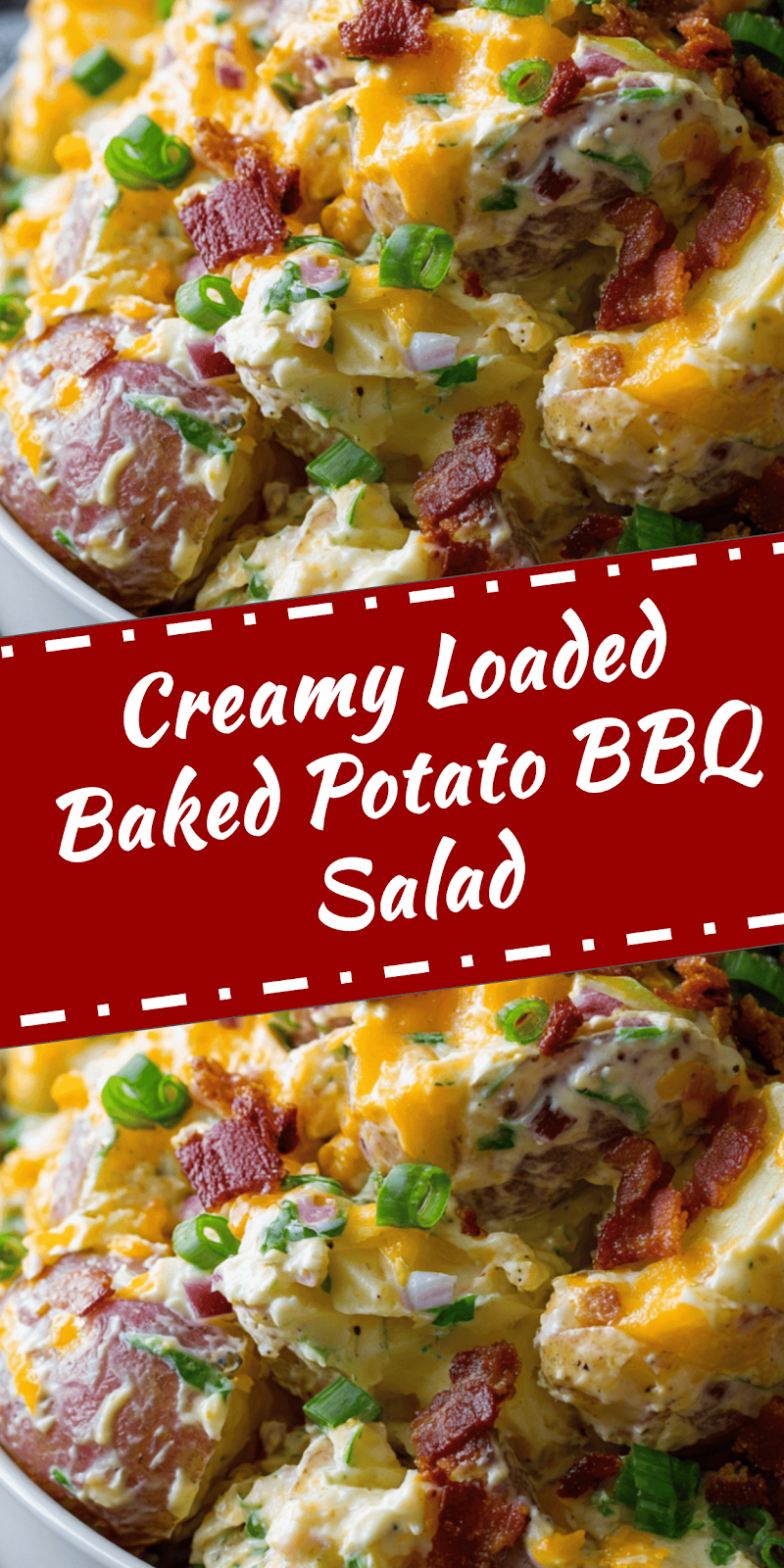 Loaded Baked Potato Salad for BBQs