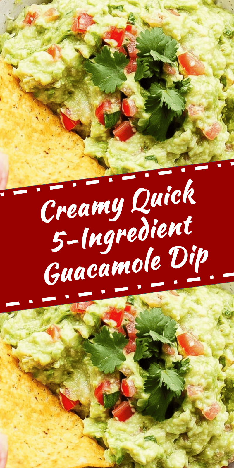 Quick 5-Ingredient Guacamole Dip