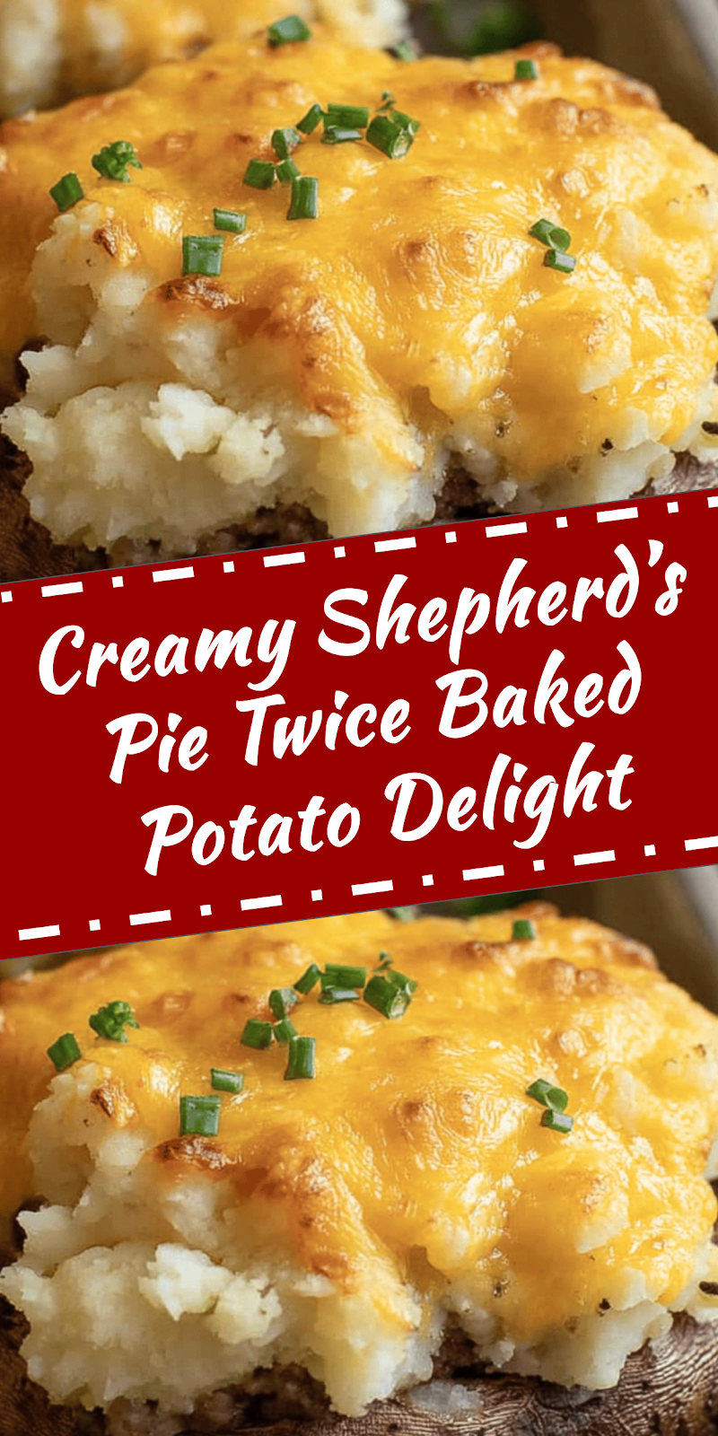 Shepherd’s Pie Twice Baked Potato Delight
