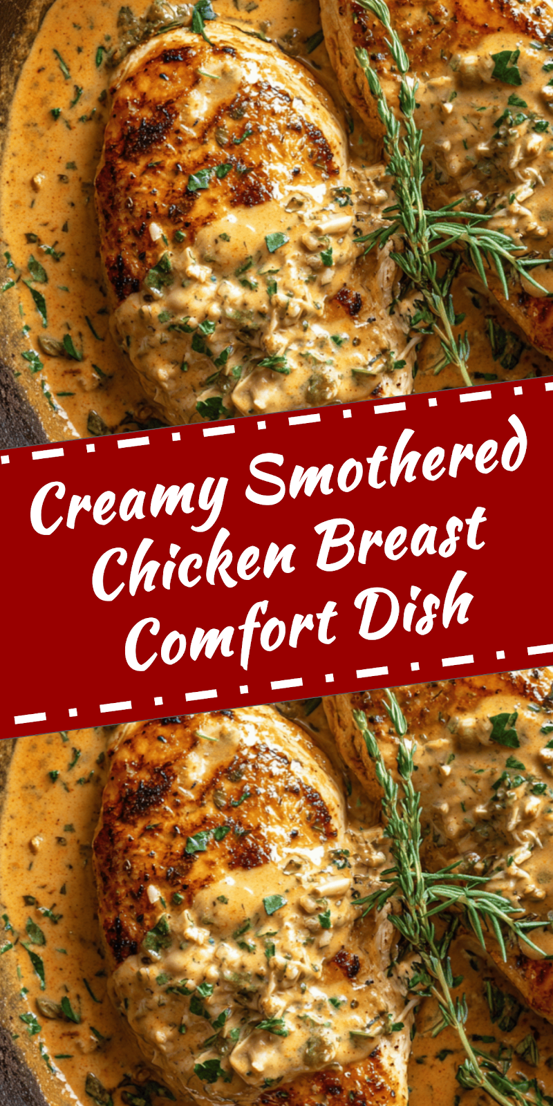 Smothered Chicken Breast – Rich Juicy Comfort Dish