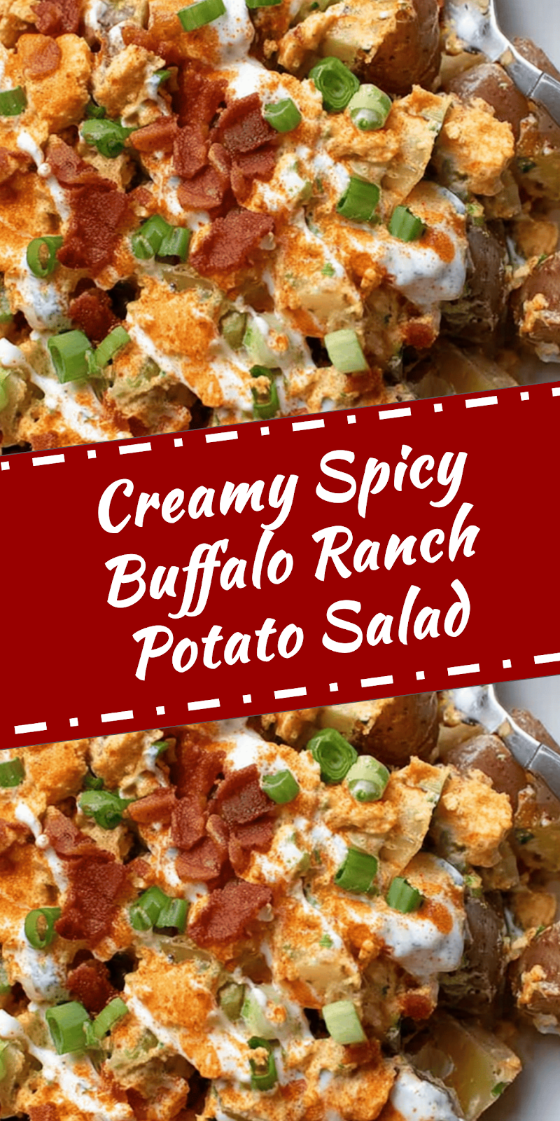 Spicy Buffalo Ranch Potato Salad
