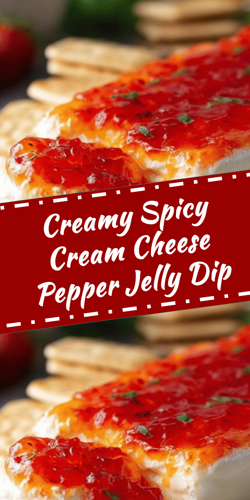 Cream Cheese Pepper Jelly Party Dip
