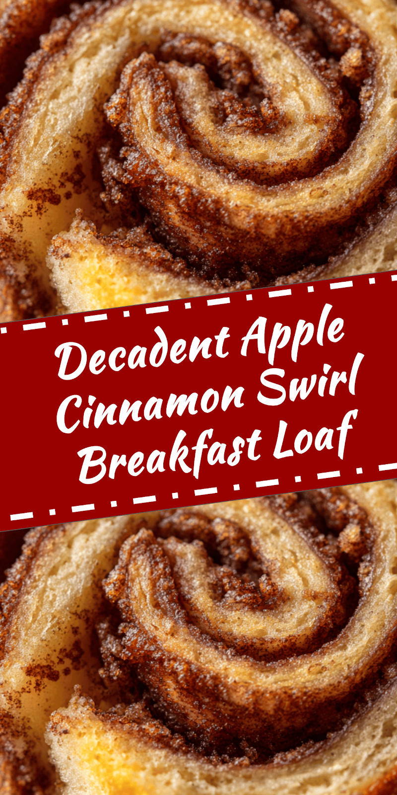 Apple Cinnamon Swirl Breakfast Loaf