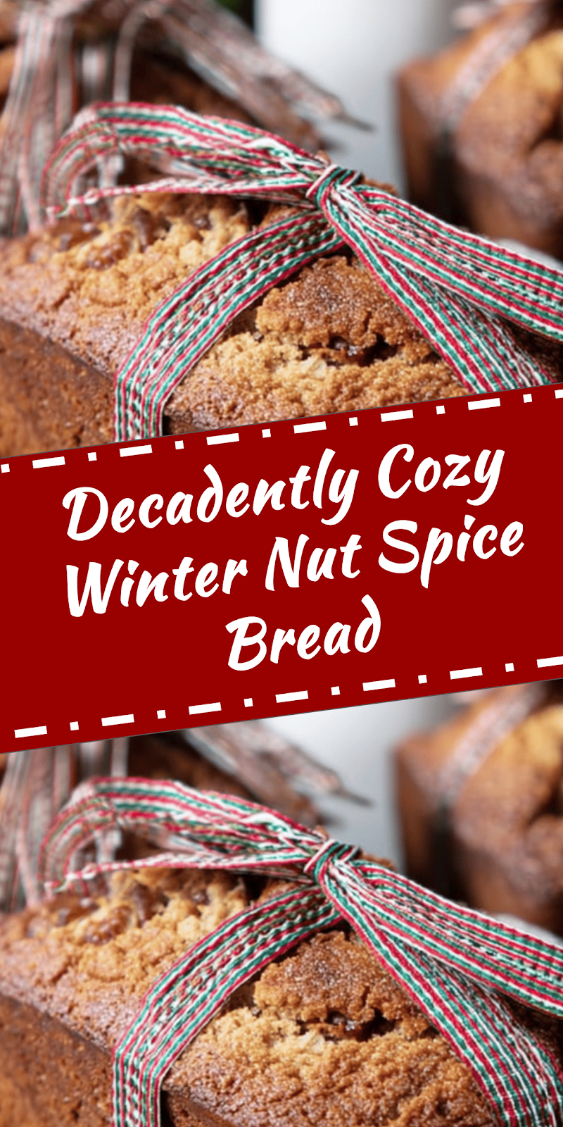 Cozy Winter Date Nut Bread with Spices