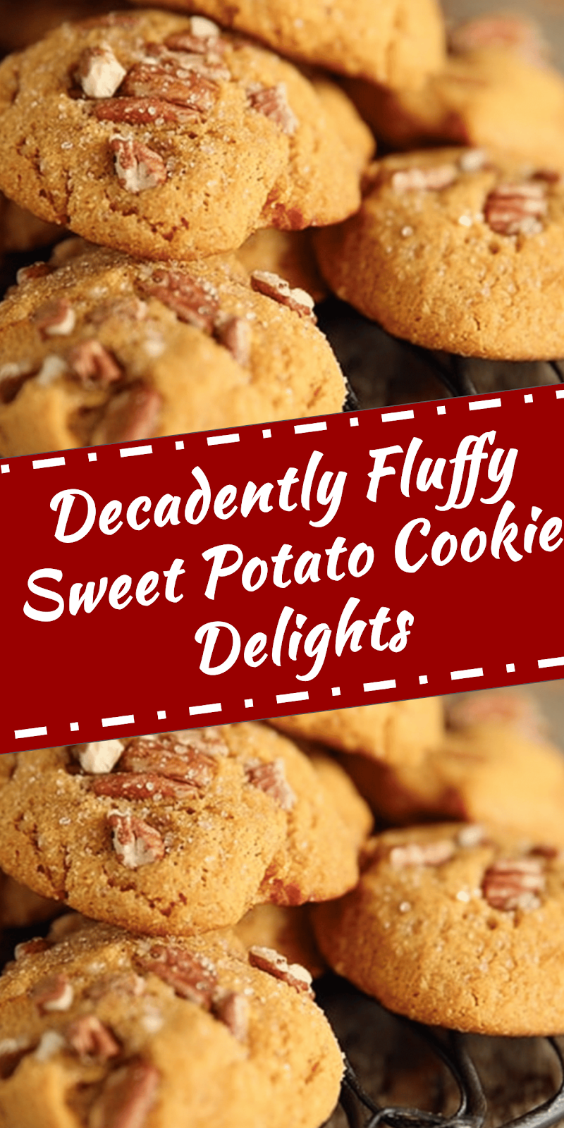Fluffy Sweet Potato Cookie Delights