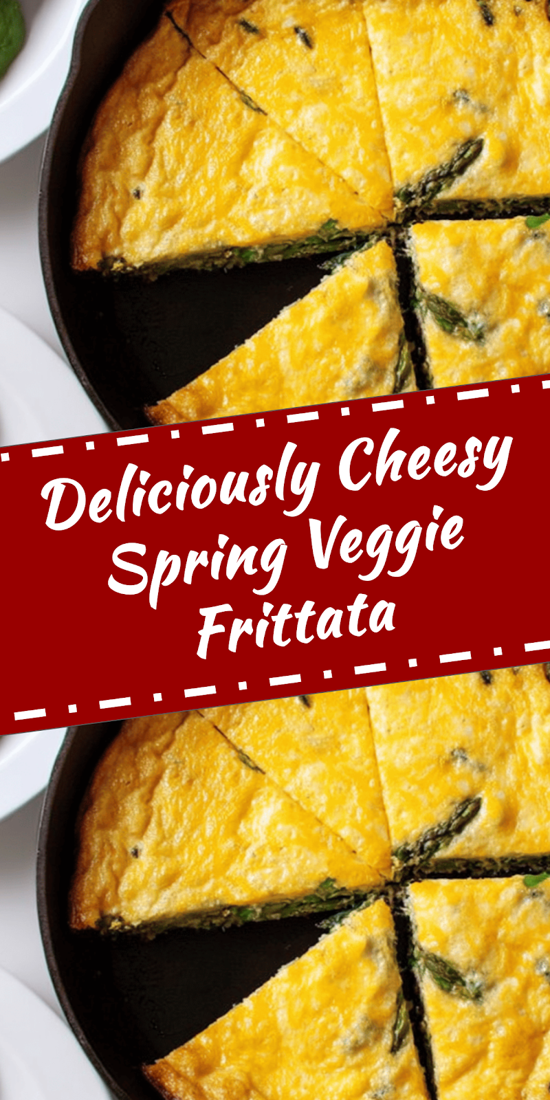 Spring Veggie & Cheese Frittata