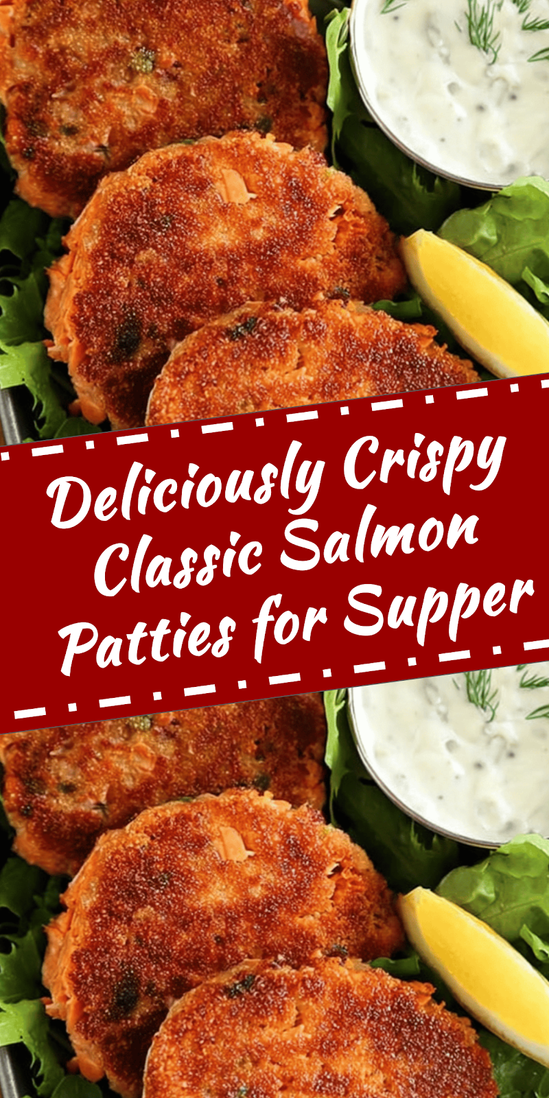 Classic Crispy Salmon Patties for Supper