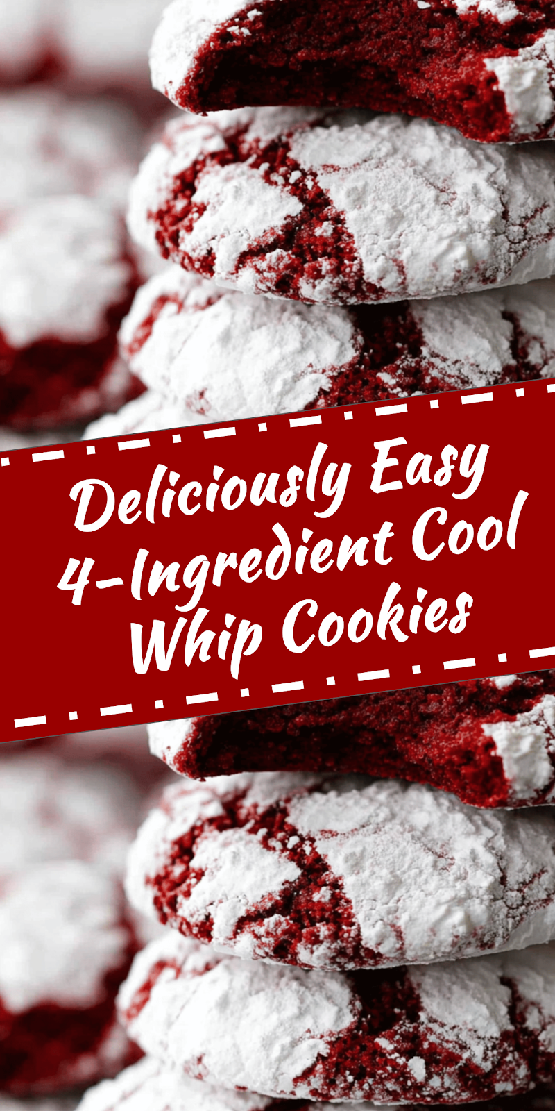 Easy 4-Ingredient Cool Whip Cookies