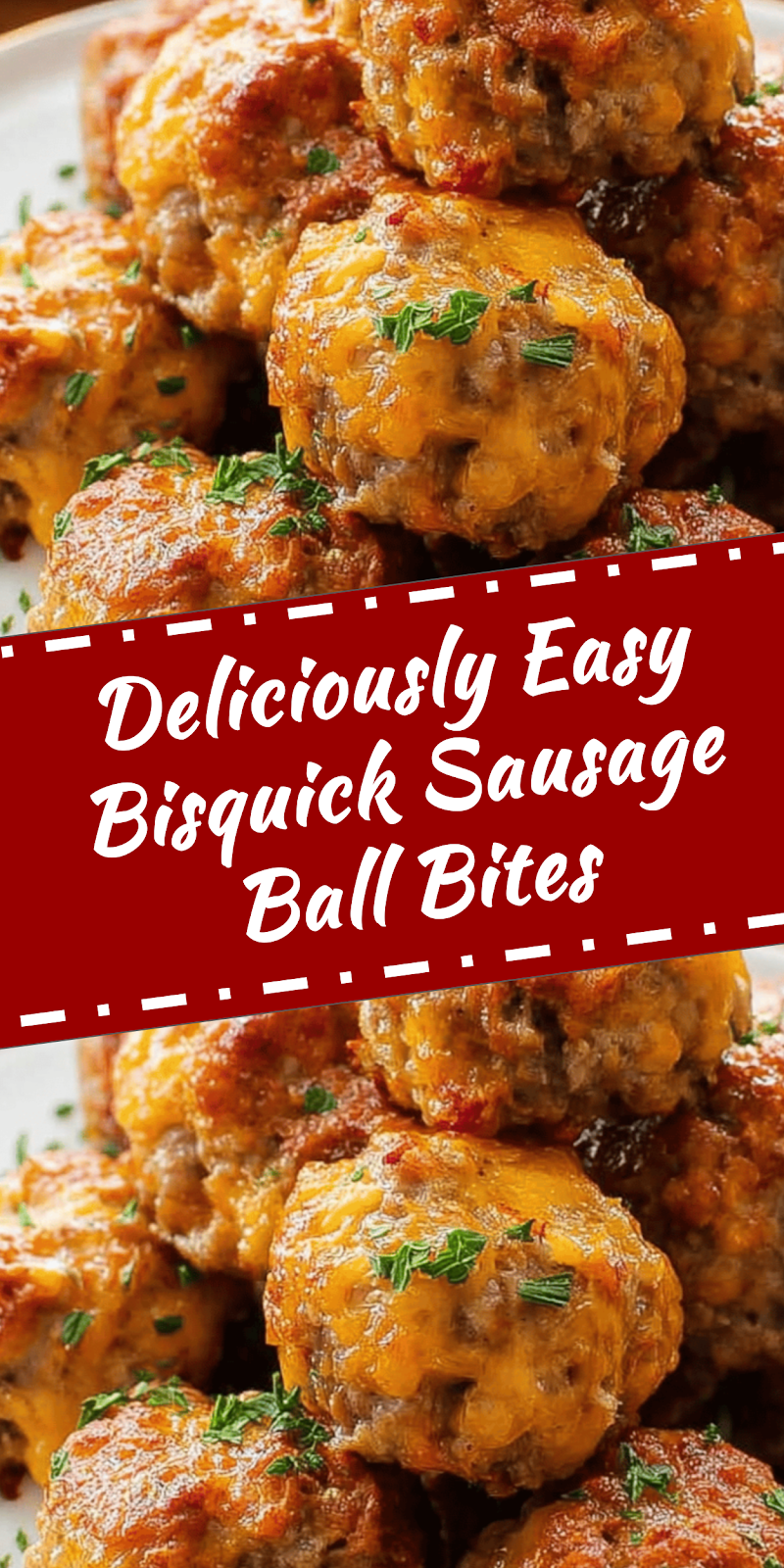 Easy Bisquick Sausage Ball Appetizers