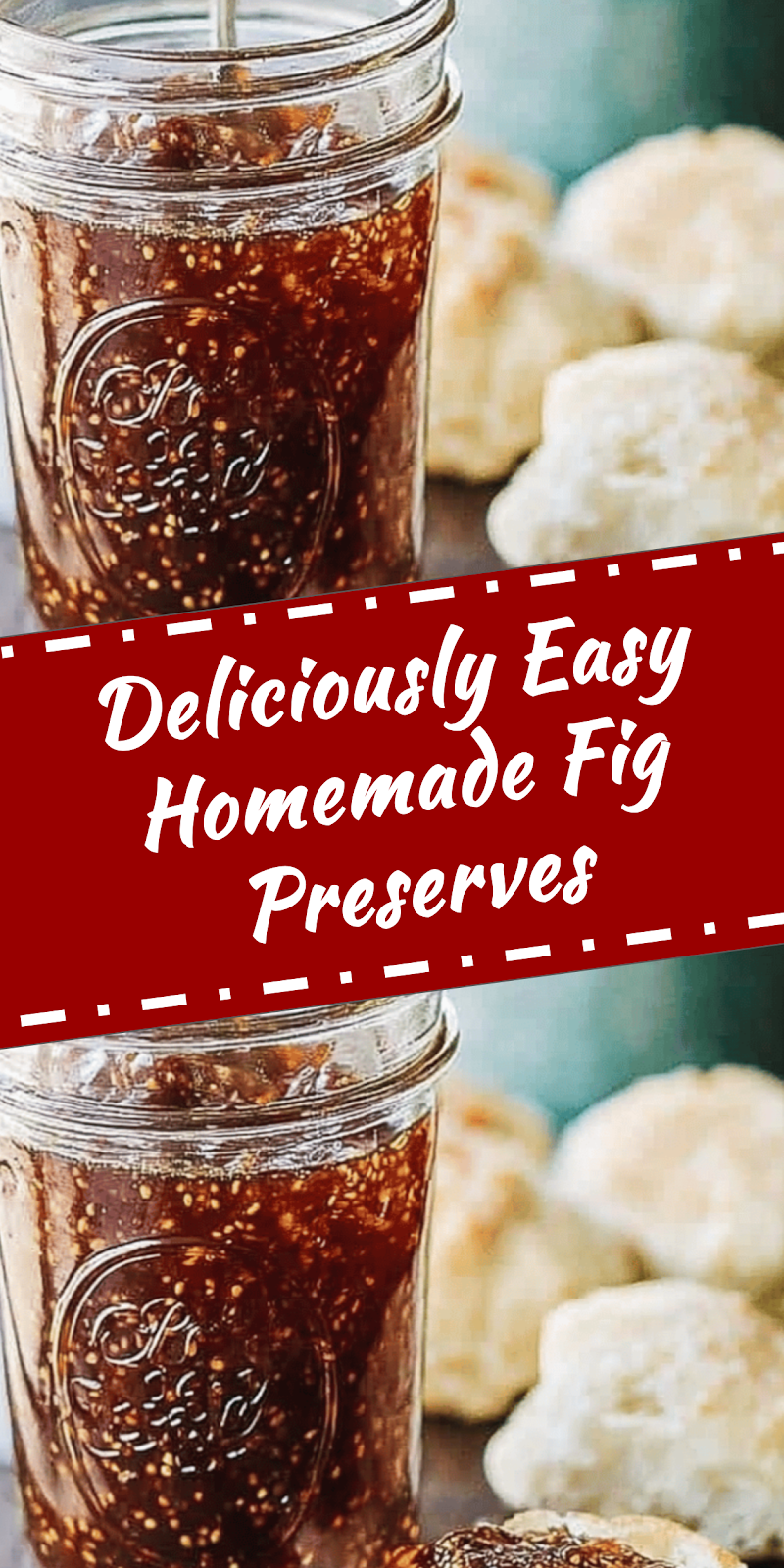 Easy Homemade Fig Preserves Without Pectin
