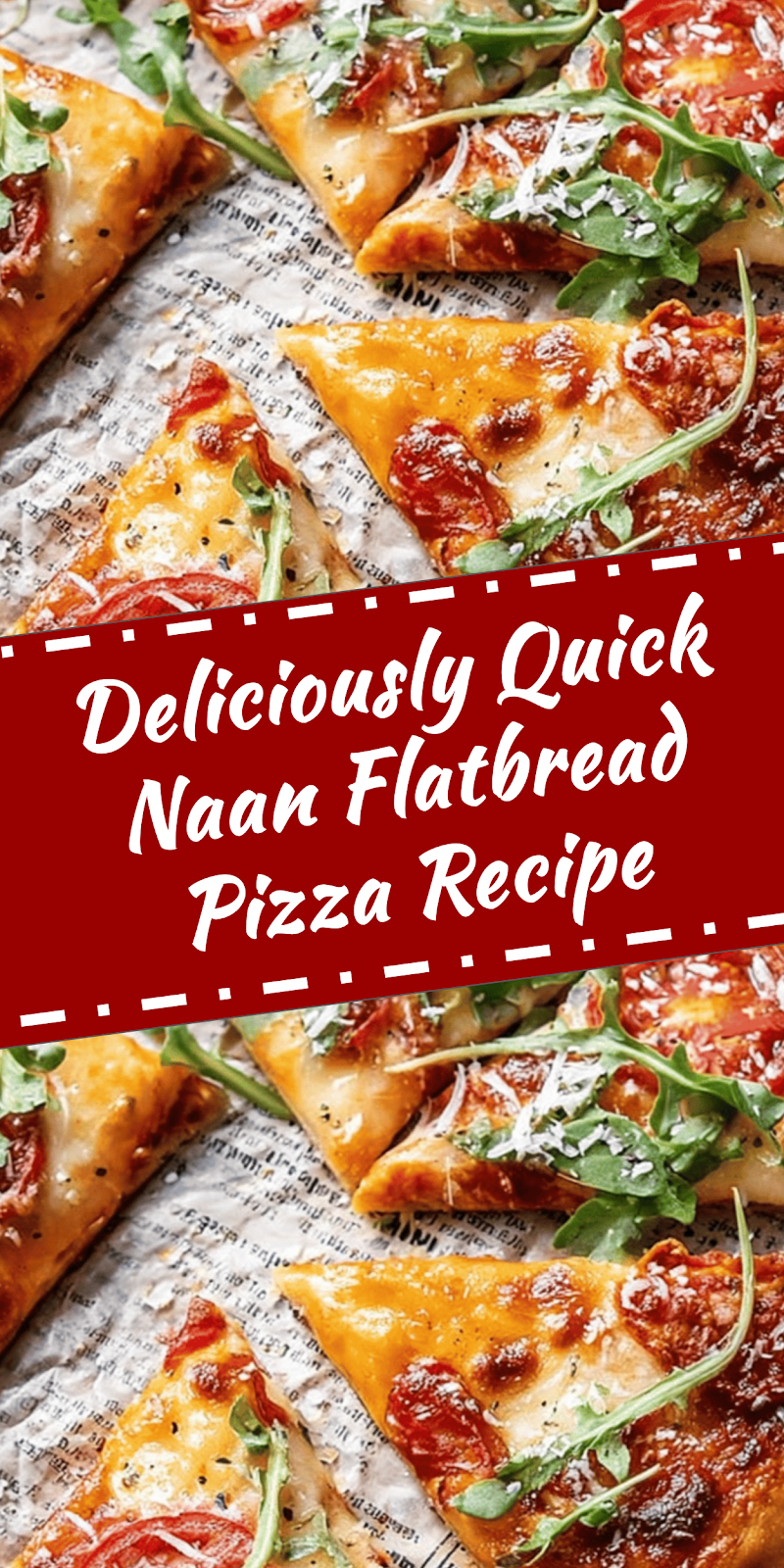 Quick Naan Flatbread Pizza Recipe