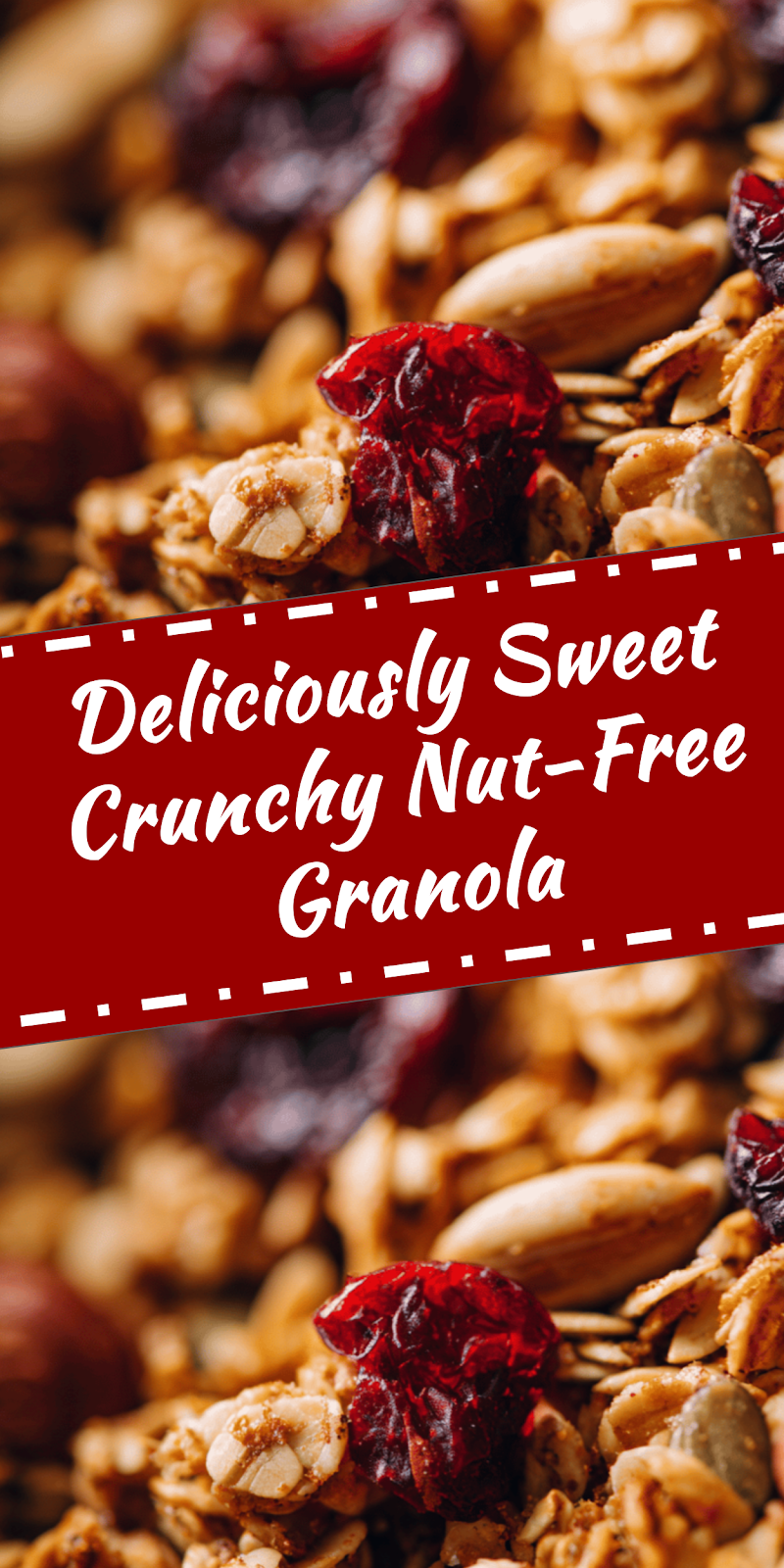 Sweet Crunchy Nut-Free Granola in 10 Minutes