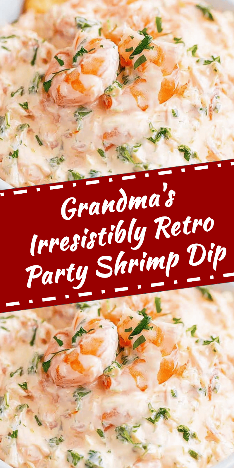 Grandma's Retro Party Shrimp Dip