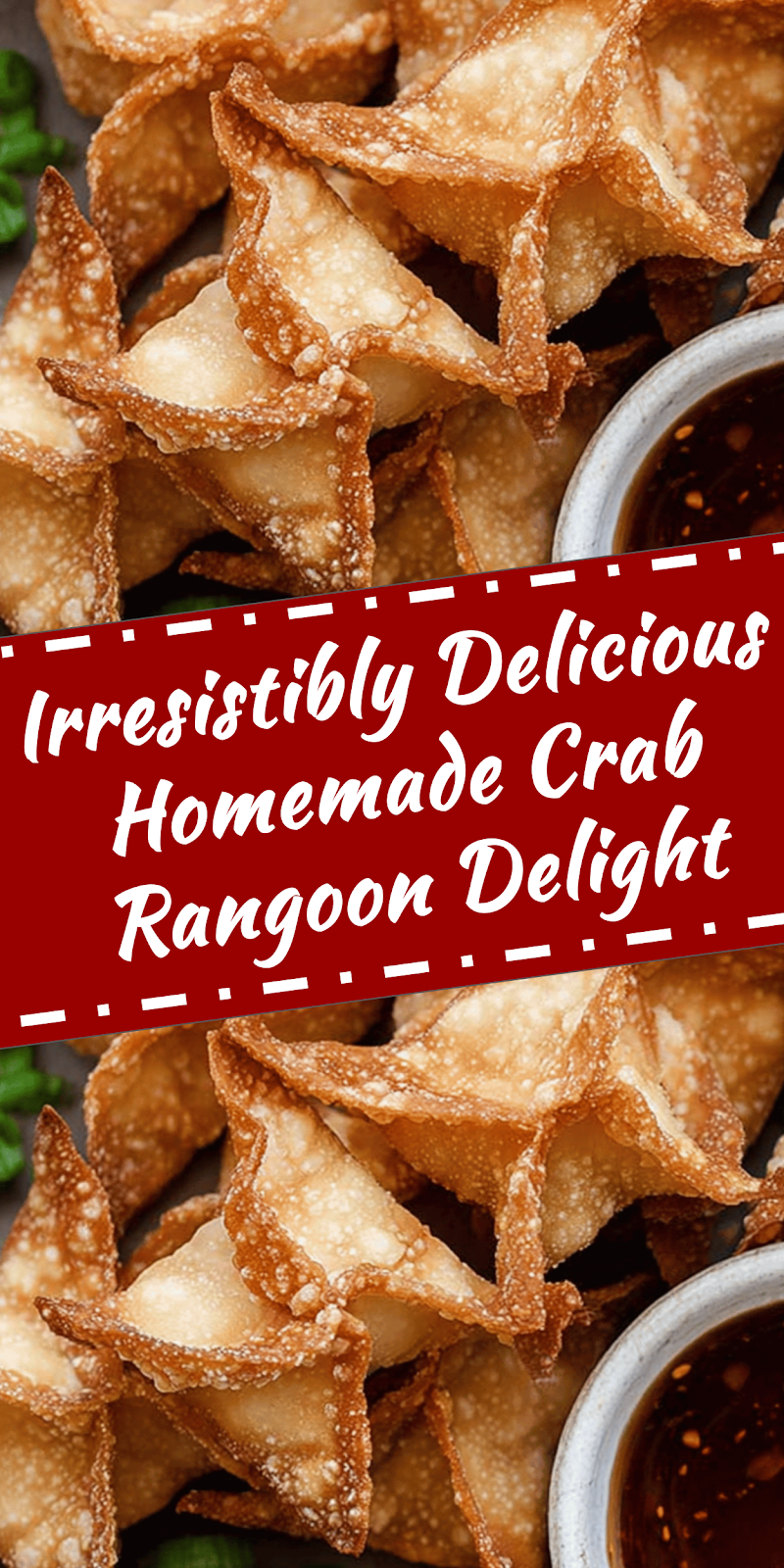 Homemade Crab Rangoon Delight