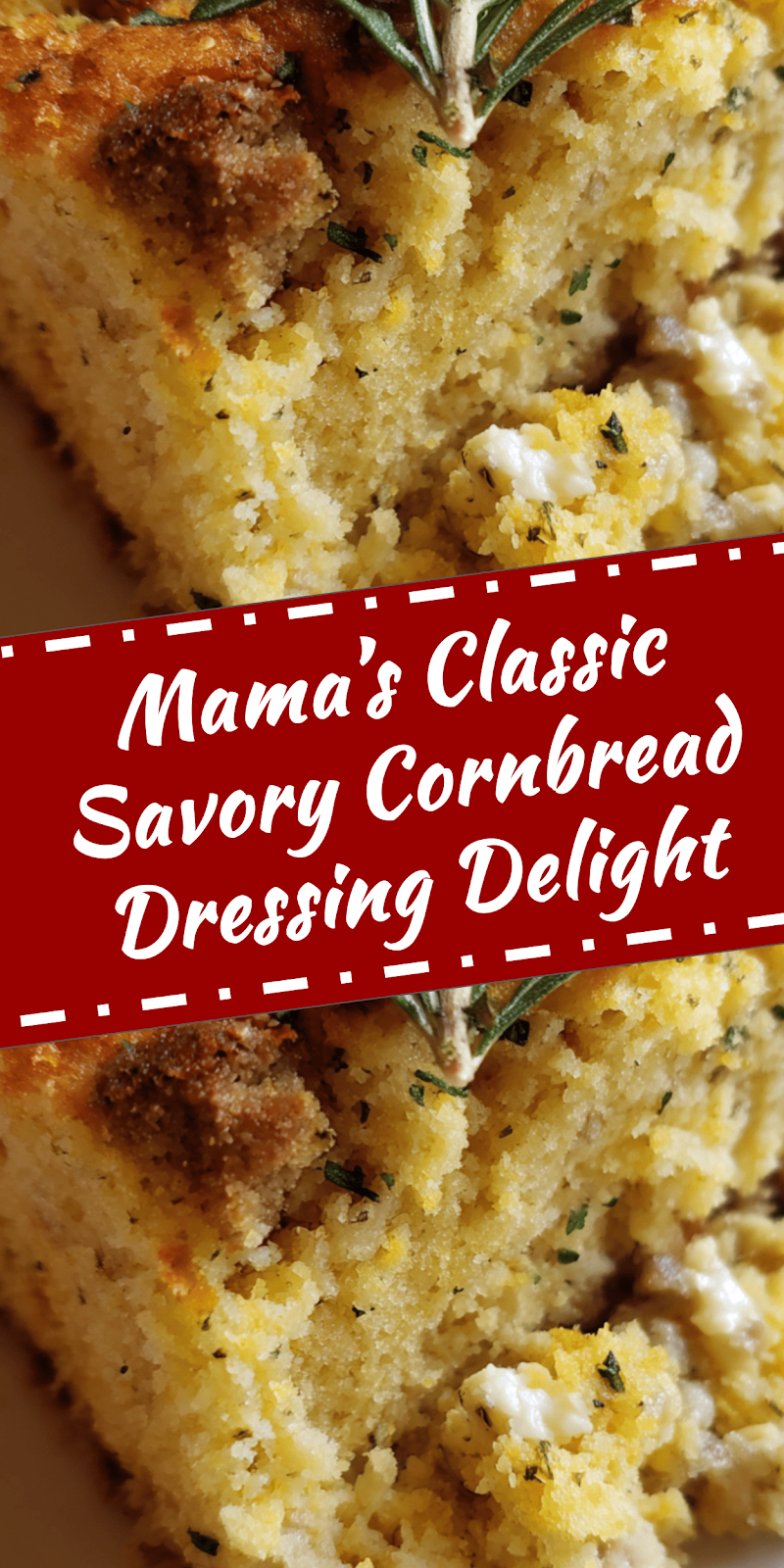 Mama’s Classic Cornbread Dressing for Comforting Holiday Meals