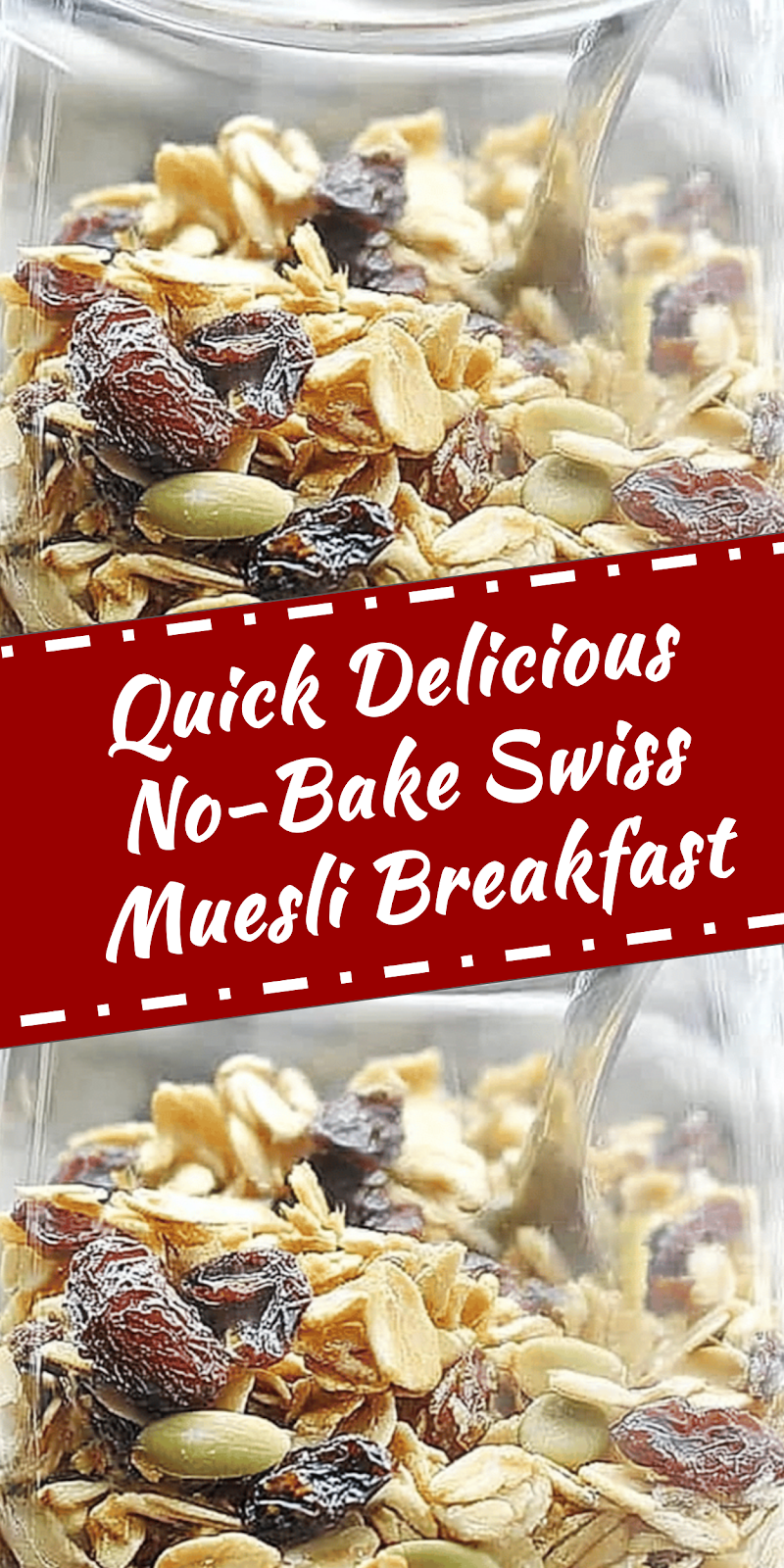 Quick No-Bake Swiss Muesli Breakfast