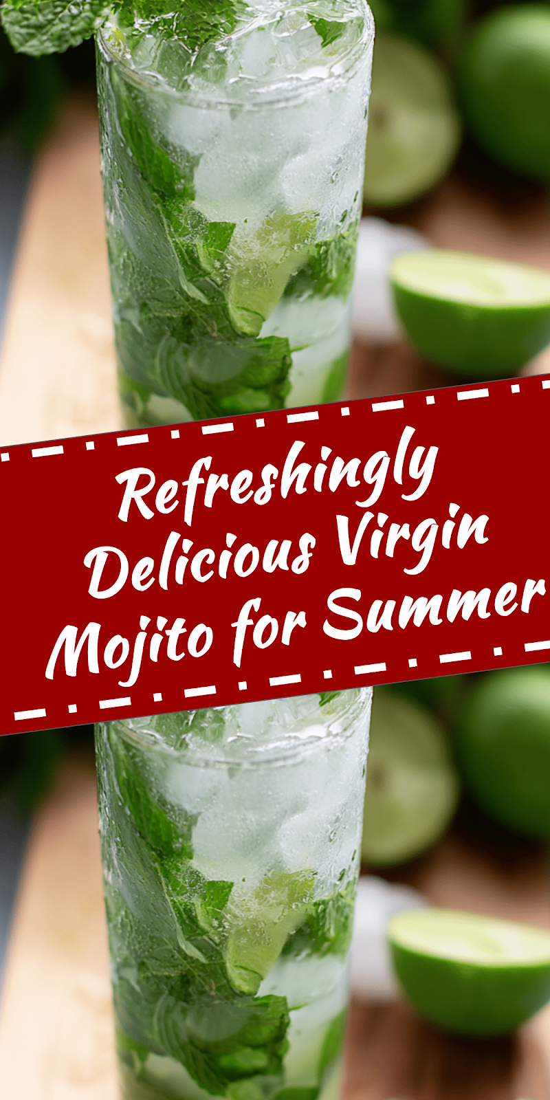 Refreshing Virgin Mojito for Summer