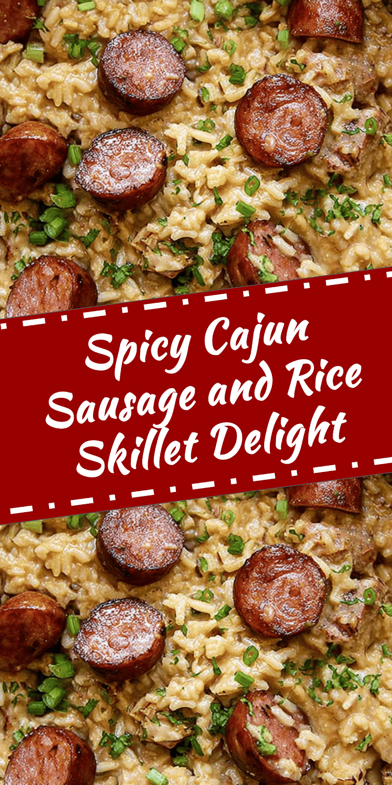 Spicy Cajun Sausage and Rice Delight