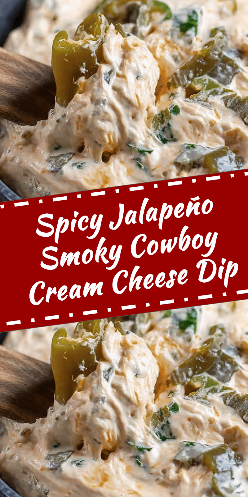 Spicy Jalapeño Cowboy Cream Cheese Dip